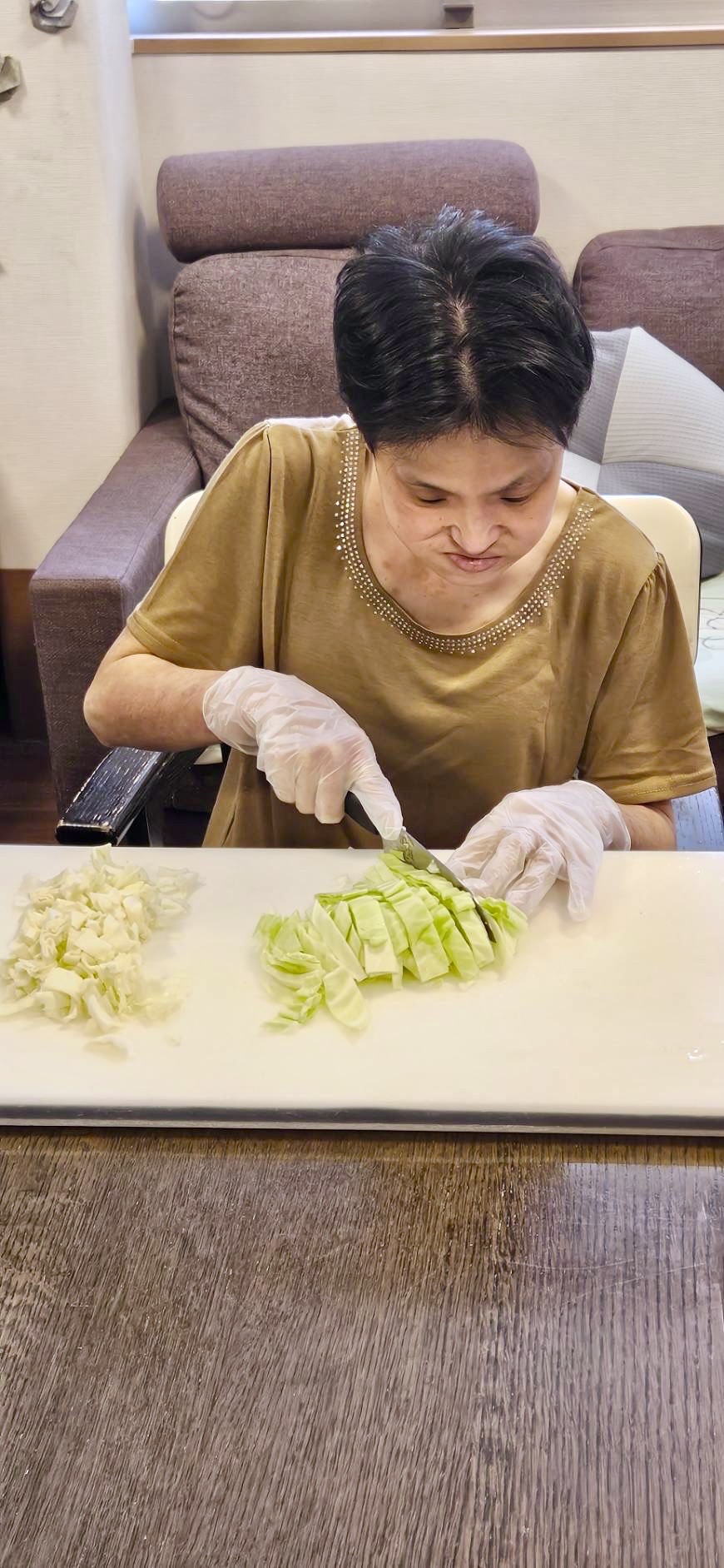 野菜の調理